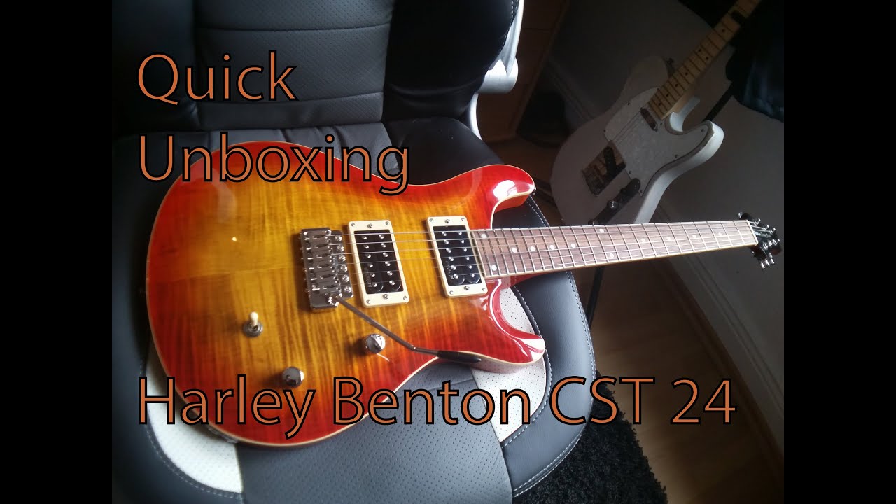 QUICK UNBOXING Harley Benton cst-24 ✓ - YouTube