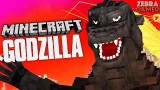 Minecraft Godzilla DLC!! - Zebra's Minecraft Fun