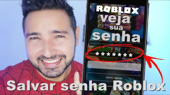 Como recuperar senha do Roblox