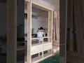 Custom Bogu Shelves for a Chinese-Style Hotel | UB Woodworks #youtubeshorts #woodworking #viralvideo