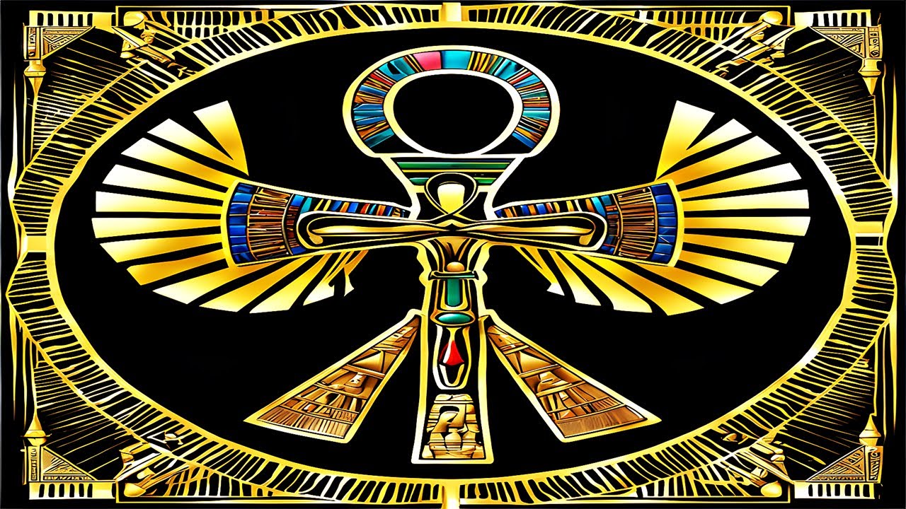 🎧 EGYPTIAN ANKH: Secret Brain Potential Activator (Golden Phi Tones) | Wonderful Brain Stimulation!