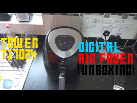Tower T17024 Digital Air Fryer (Unboxing)