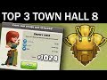 Top 3 Town Hall 8 Trophy Base 2017 | CoC Th8 Best Trophy Pushing Layouts - Clash of Clans