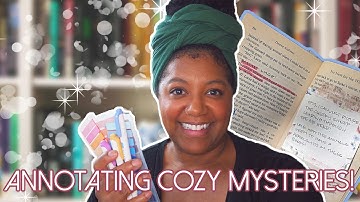 How I Annotate Cozy Mysteries! 📝