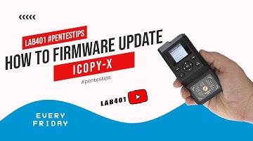 #pentestips iCopy-X how to firmware update