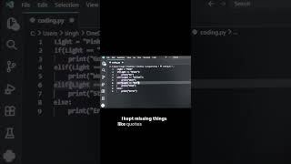 Day 3 Learning Python in public  #coding #code #python