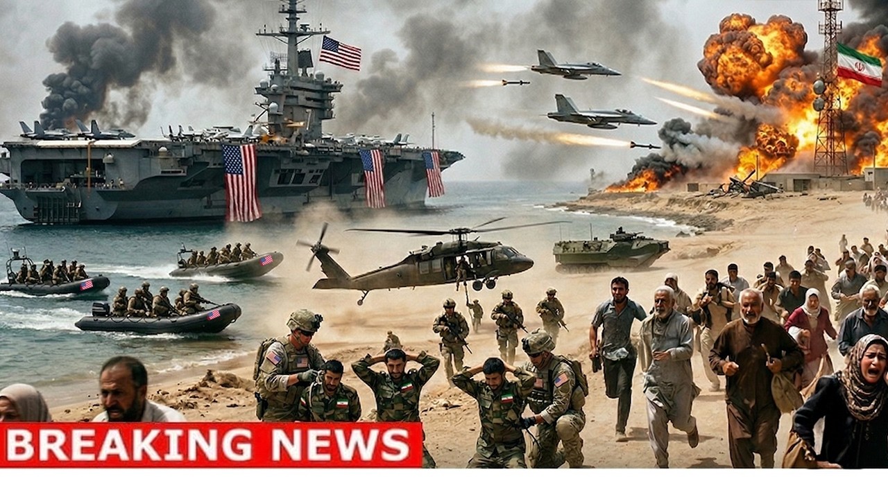IRAN SHOCKED!! F-35 and F-18 Fighters Destroyed the Two Largest IRGC Bases in the Strait of Hormuz