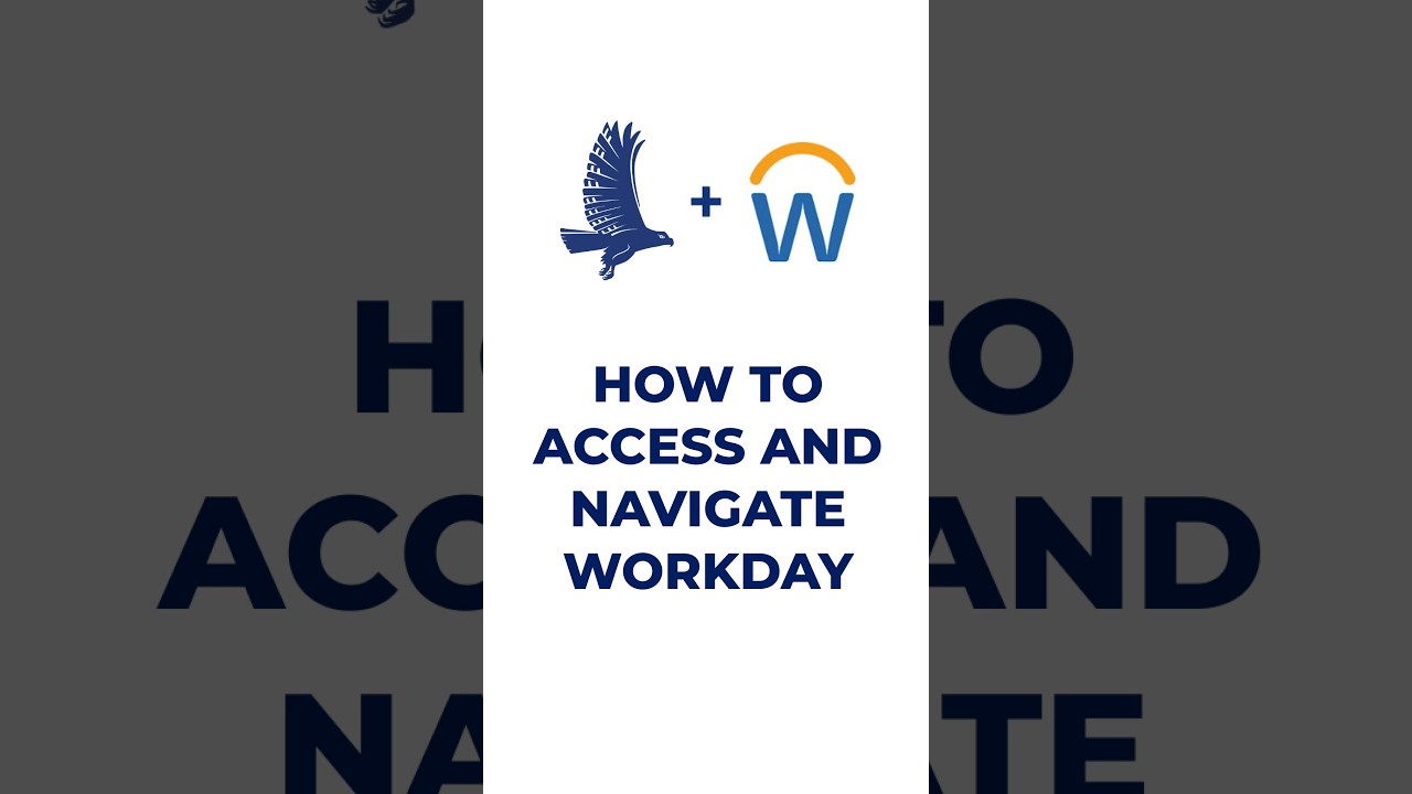 How to access and navigate Workday - YouTube