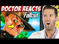 ER Doctor REACTS to WILDEST Fallout (TV Show) Medical Scenes
