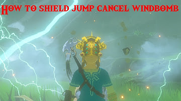How to shield jump cancel wind bomb-In depth tutorial