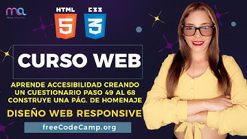 Curso de Diseño Web Responsive en freeCodeCamp - Proyecto de certificación parte 1, final de acces..