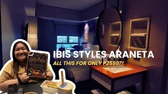 Staycation at IBIS Styles Araneta for ONLY β±2599!