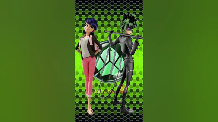 MLB characters as claw noir // #miraculous #shorts #viral #video #youtubeshorts