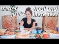 trader joe’s haul and taste test! vegan ( ◠‿◠ )