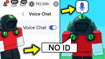 How To Get VOICE CHAT on ROBLOX... (NO ID)