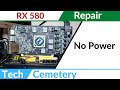 Sapphire RX 580 Pulse Repair - No power