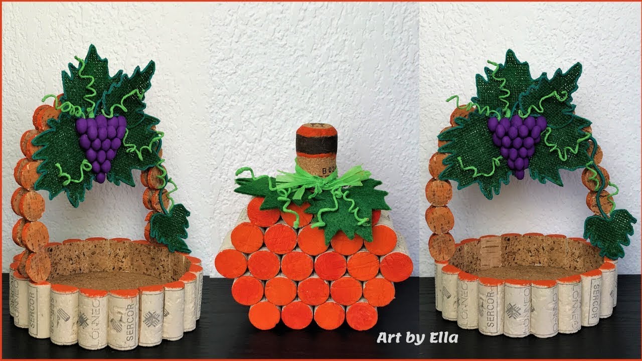 Arab Sarabo Upset From there Creative ideas with corks! Recycling corks! DIY Ideas to Make With Wine  Corks! - YouTube