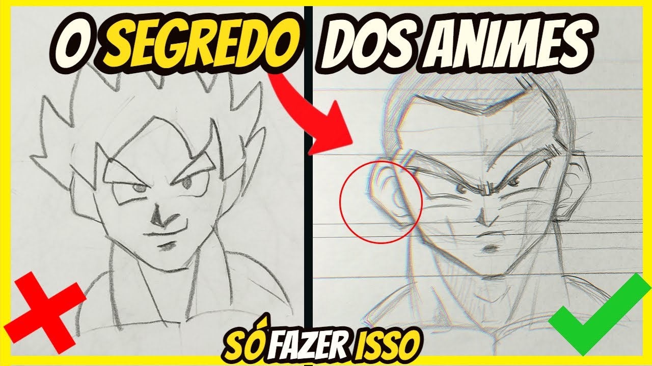 Como Desenhar um Personagem de Anime: 13 Passos