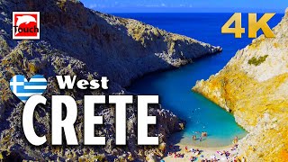 West CRETE (Kreta, Κρήτη), Greece 🇬🇷 ► Best Places to Visit, 109min 4K Travel in Greece #TouchGreece