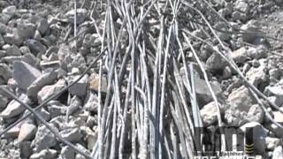 Concrete Recycling with Resonant Machines