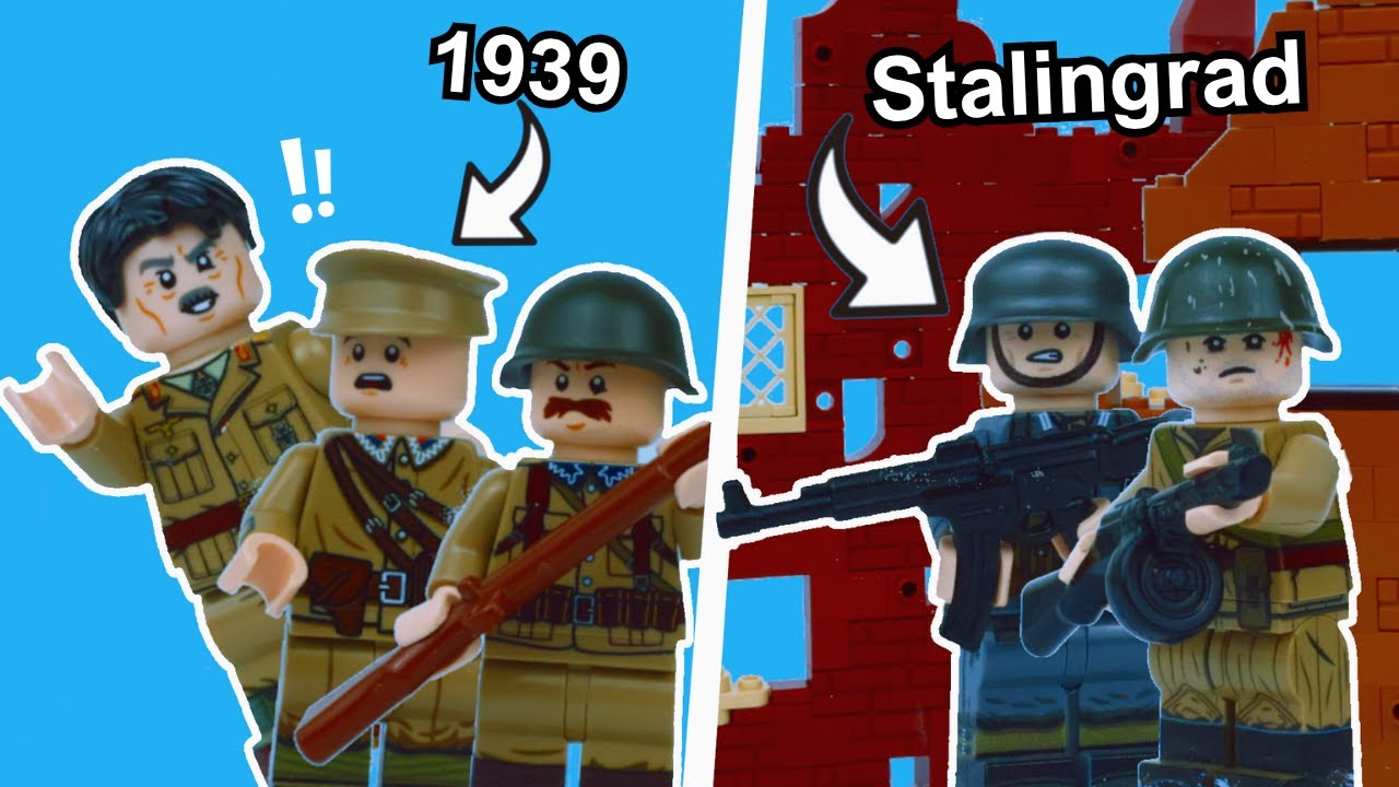Я воссоздал всю Вторую мировую войну из LEGO (1/2)