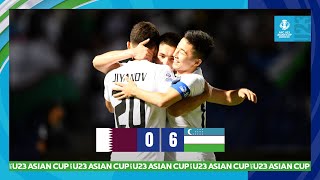 #AFCU23 - Group A | Qatar 0 - 6 Uzbekistan