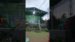 Dekorasi Panggung Rajaban RW.05 Desa Cigelam.