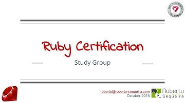 Ruby Certification - Session 2