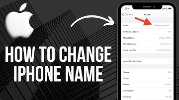 How to Change iPhone Name (2024)