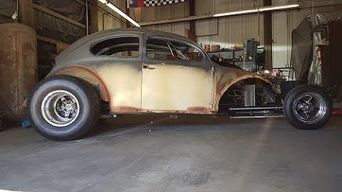 1956 VW Oval Bug Chopped Blown V8 Project Part 9
