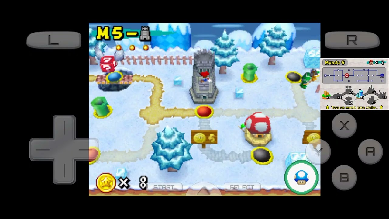 NSMB DS SIN VIDAS CHALLENGE #3: REINICIAR PUEDE SALVAR!