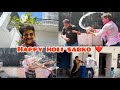 Happy holi       dhruv singhal vlog