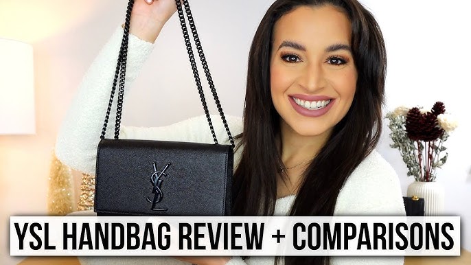 Bag Review: Comparing the YSL Sunset Chain Wallet and YSL Small Monogram  Kate - Ella Pretty Blog