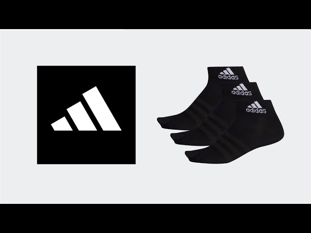 Adidas Training Black Ankle Socks DZ9436 | Unboxing | Lazada - YouTube
