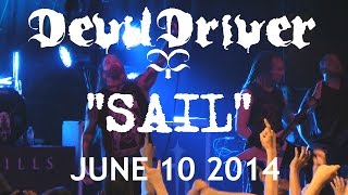 DEVILDRIVER- SAIL -LIVE HD-JUNE 10 2014-TORONTO