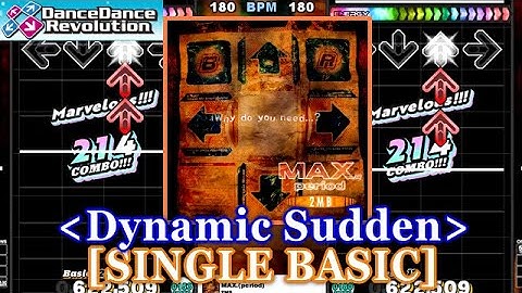 [Dynamic Sudden] 【DDR 2014】 MAX.(period) / 2MB [SINGLE BASIC] 譜面確認+Clap