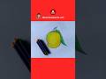 Easy Mango Drawing  | Drawing Mango from a Circle Step by Step #Shorts #drawing