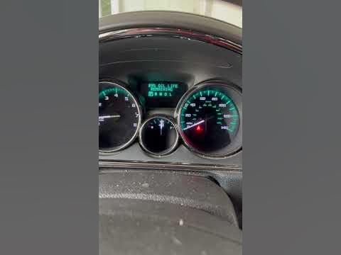 How to reset your oil life on a 2017 Buick Enclave - YouTube