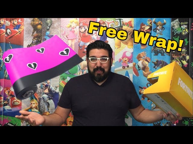 How To Get  A Free Fortnite Wrap!