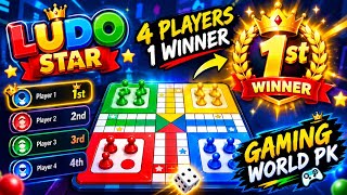 4 Players, 1 Winner! I Dominated Ludo Star! 🏆🔥 screenshot 5