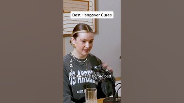 Best hangover cures ranked 🍻 #Shorts #HangoverHack