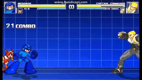 MVC Mugen Project MegaMan Demonstration