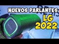 Nuevos parlantes portatiles de LG 2022