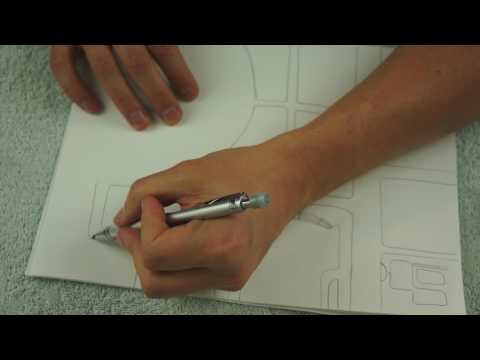 Whisper Hotel - Drawing Map Directions - ASMR
