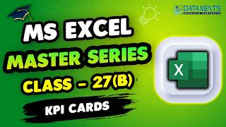 KPI Cards in Dashboards | Excel Dashboards | Educational video
