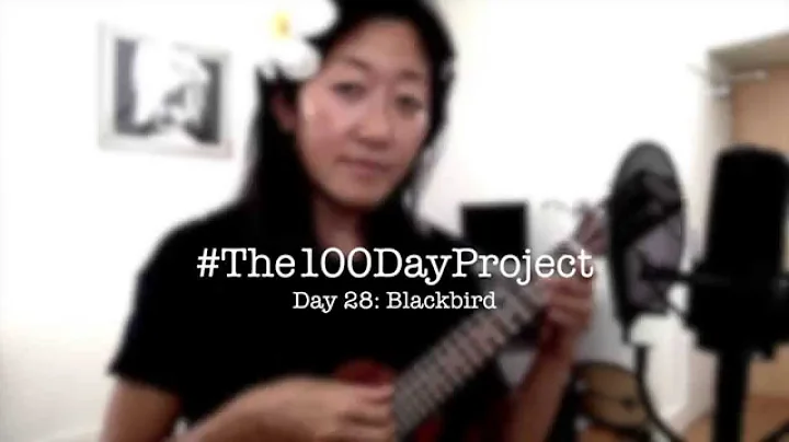 Day 28: Blackbird - the Beatles ukulele cover // #...