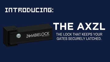 Ghost Controls ZombieLock Gate Lock Video