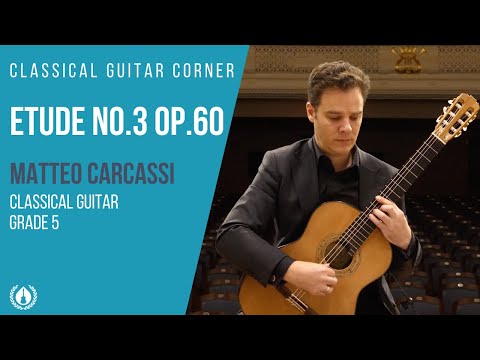 etude-3,-op.60-by-matteo-carcassi---grade-5-classical-guitar-repertoire