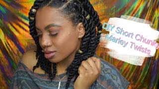 Marley Twists, Long vs Short! (Collab w/ @HairDeLaCreme)