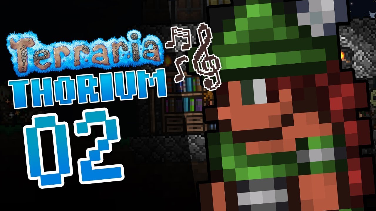 PEQUENAS EVOLU ES Terraria Thorium Bard Class 02 YouTube
